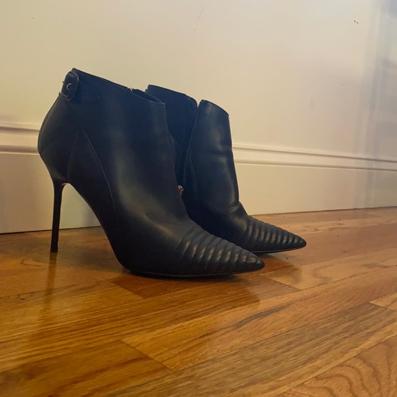 Used Size 41 Burberry Leather Booties **PRICED TO SELL** - Picture 1 of 10